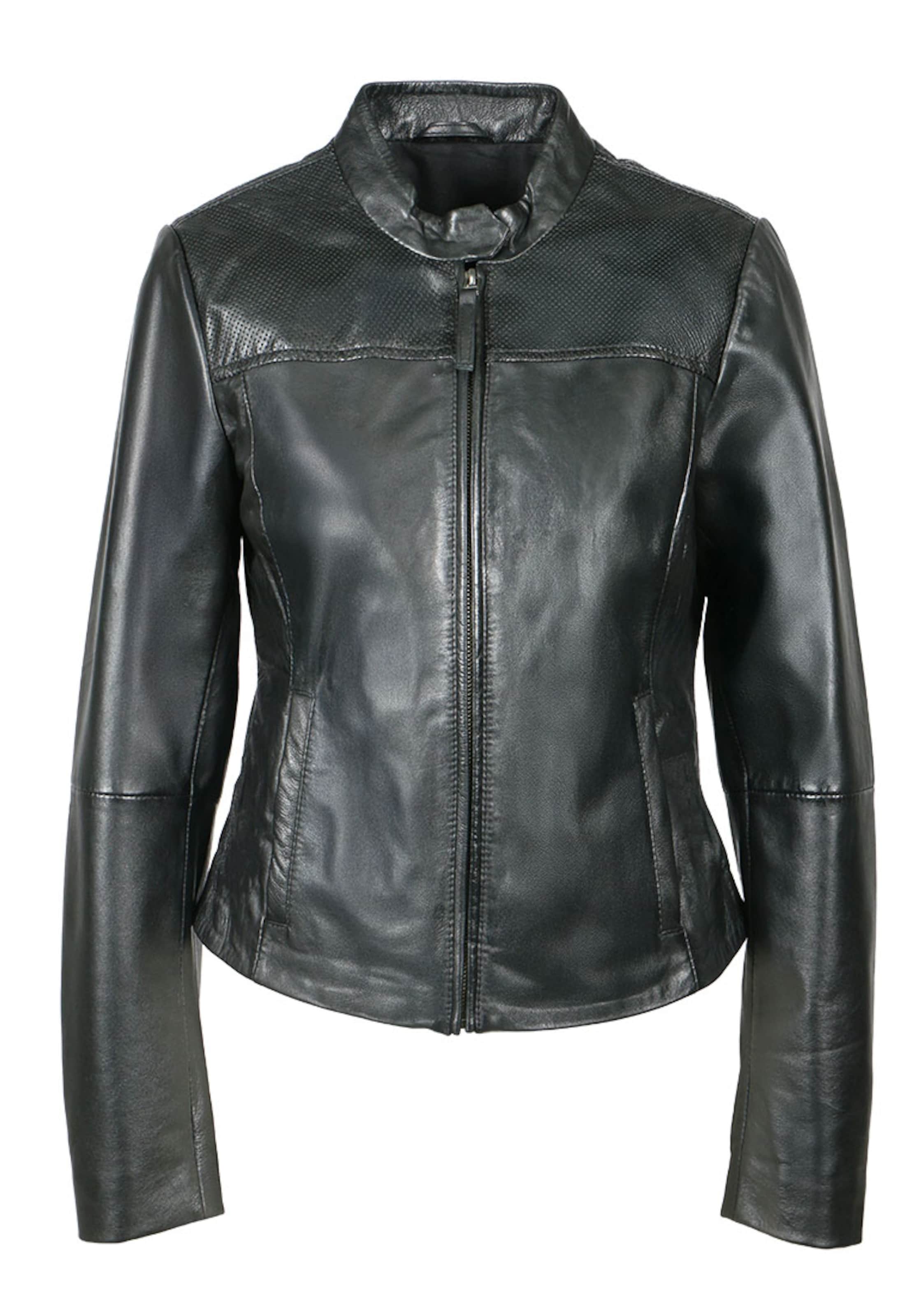 FREAKY NATION Tussenjas ' Shortjacket ' in Zwart: voorkant