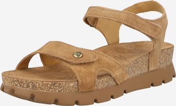 ruda PANAMA JACK Basutės su dirželiais 'Sulia': priekis