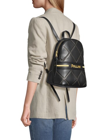 POLLINI Rucksack in Schwarz: Vorderseite