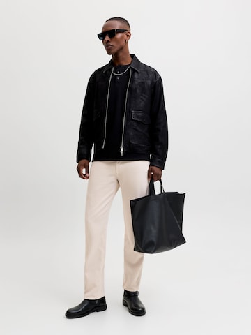 JACK & JONES - Loosefit Vaquero 'JJIChris JJOriginal' en beige