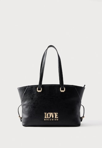 Love Moschino Shopper in Zwart: voorkant