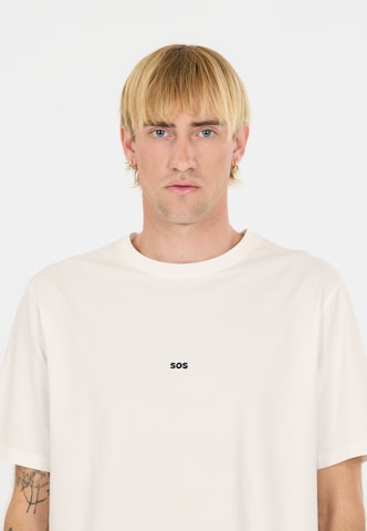 SOS Shirt 'Sera' in Wit