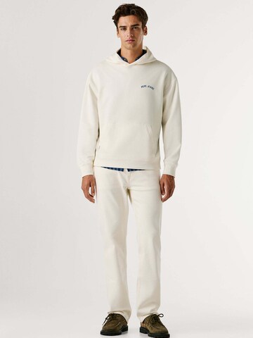 Felpa 'Gideon' di Pepe Jeans in bianco