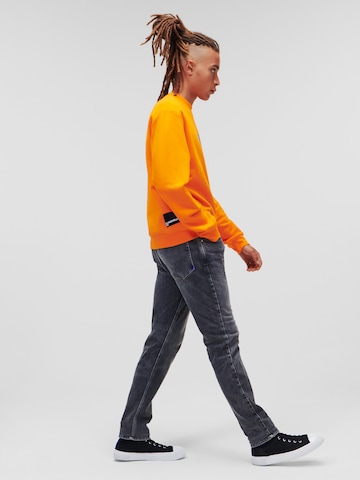 KARL LAGERFELD JEANS Sweatshirt in Orange