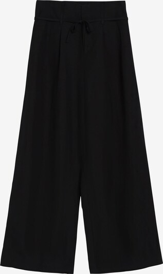 Bershka Pantalon à pince en noir, Vue avec produit