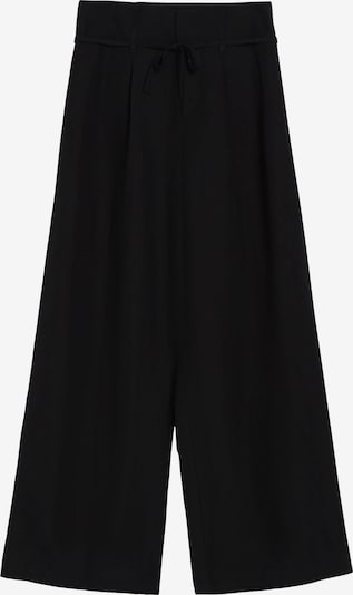 Bershka Kalhoty se sklady v pase - černá, Produkt