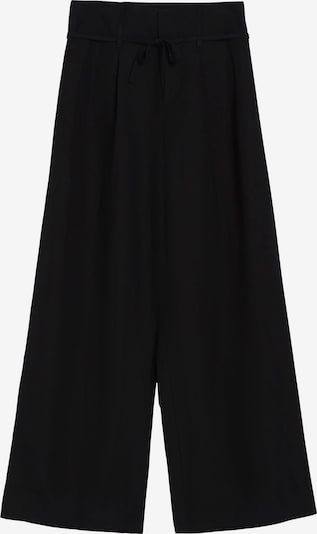 Bershka Pantalon à pince en noir, Vue avec produit