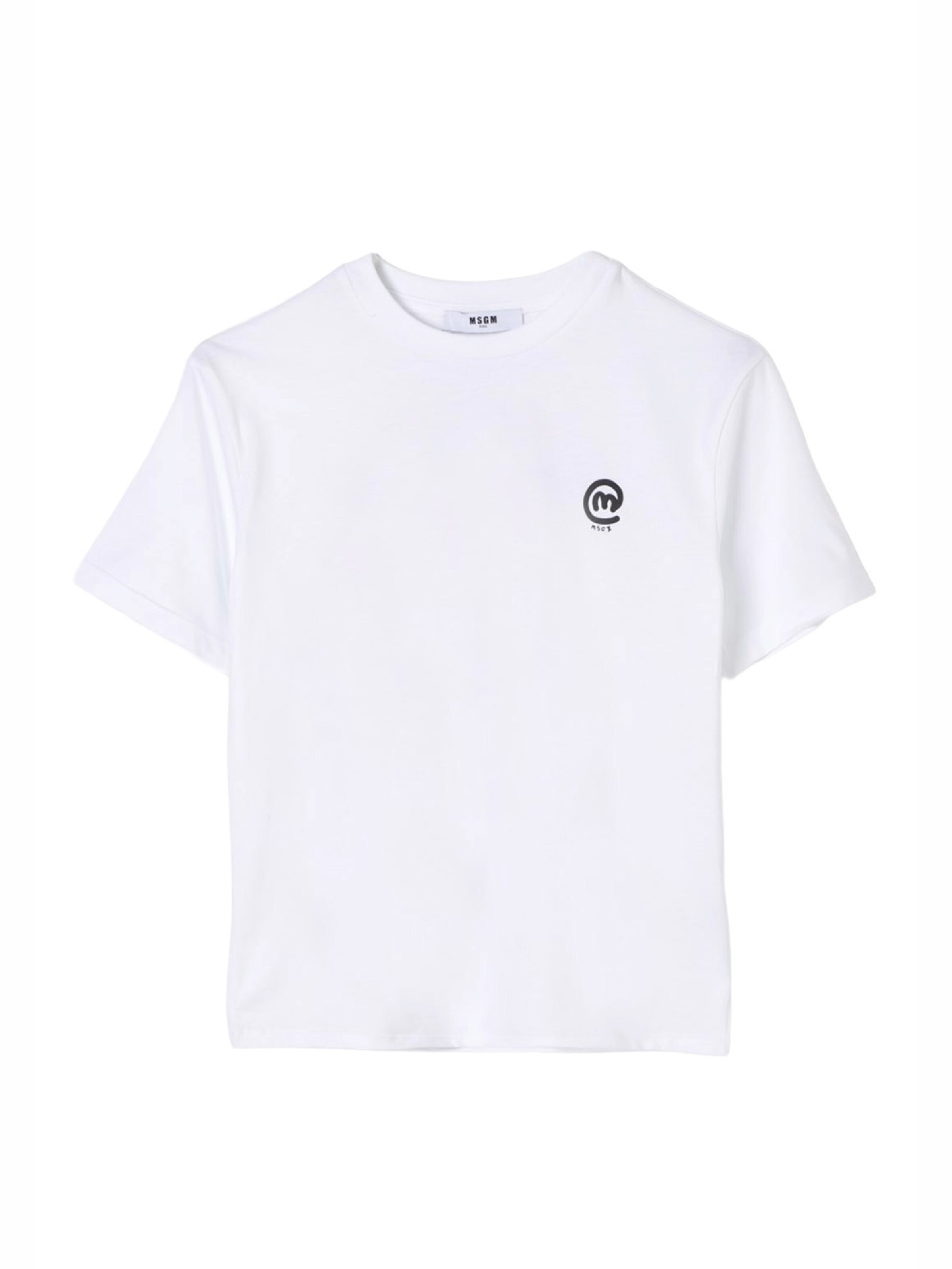 T-Shirt MSGM en blanc : devant