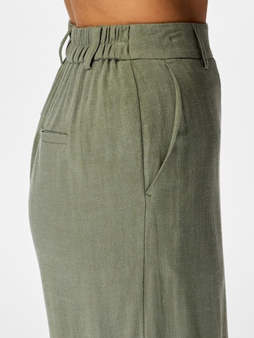 PIECES Wide Leg Bukser 'PCVinsty' i grøn