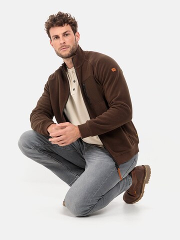 CAMEL ACTIVE Fleece Jacket in Brown