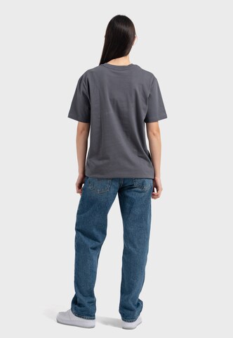Oldskull Shirt 'Basic Oldskull 25' in Grey