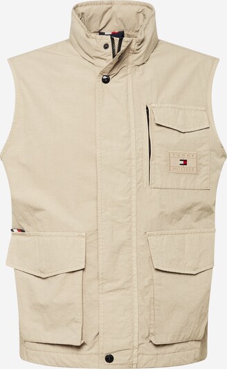 TOMMY HILFIGER Vest in Light beige / Navy / Red / White, Item view