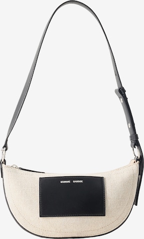 smėlio Samsøe Samsøe Rankinė ant peties 'Moon': priekis