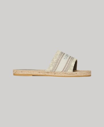 Superdry Mules in Beige