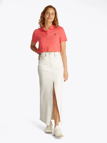 Tommy Jeans Kjol 'CLAIRE' i vit