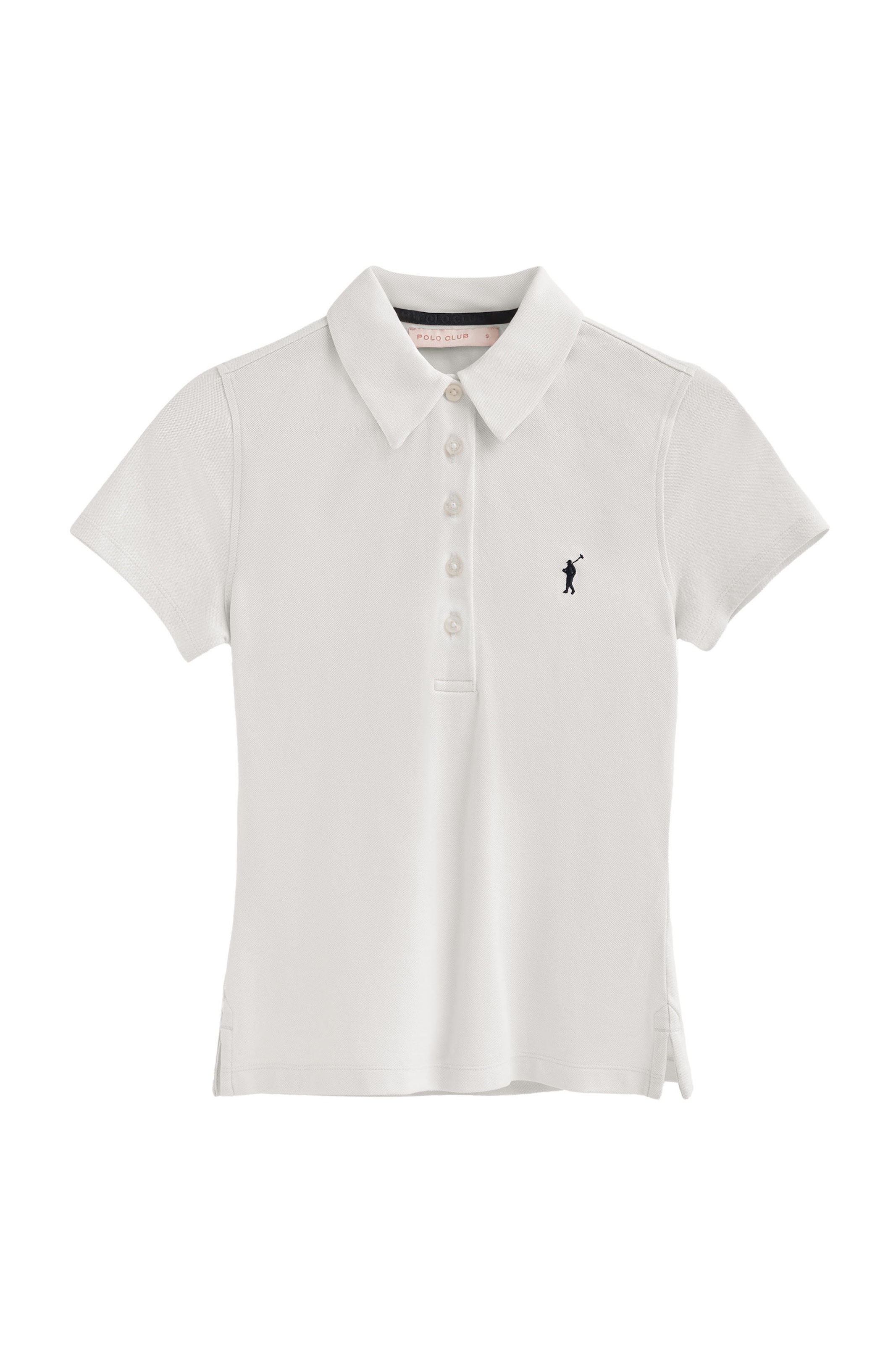 Polo Club Poloshirt in weiß, Produktansicht