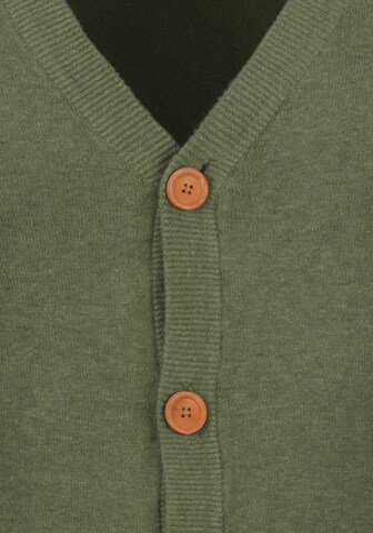BLEND Knit cardigan 'Lennard' in Green