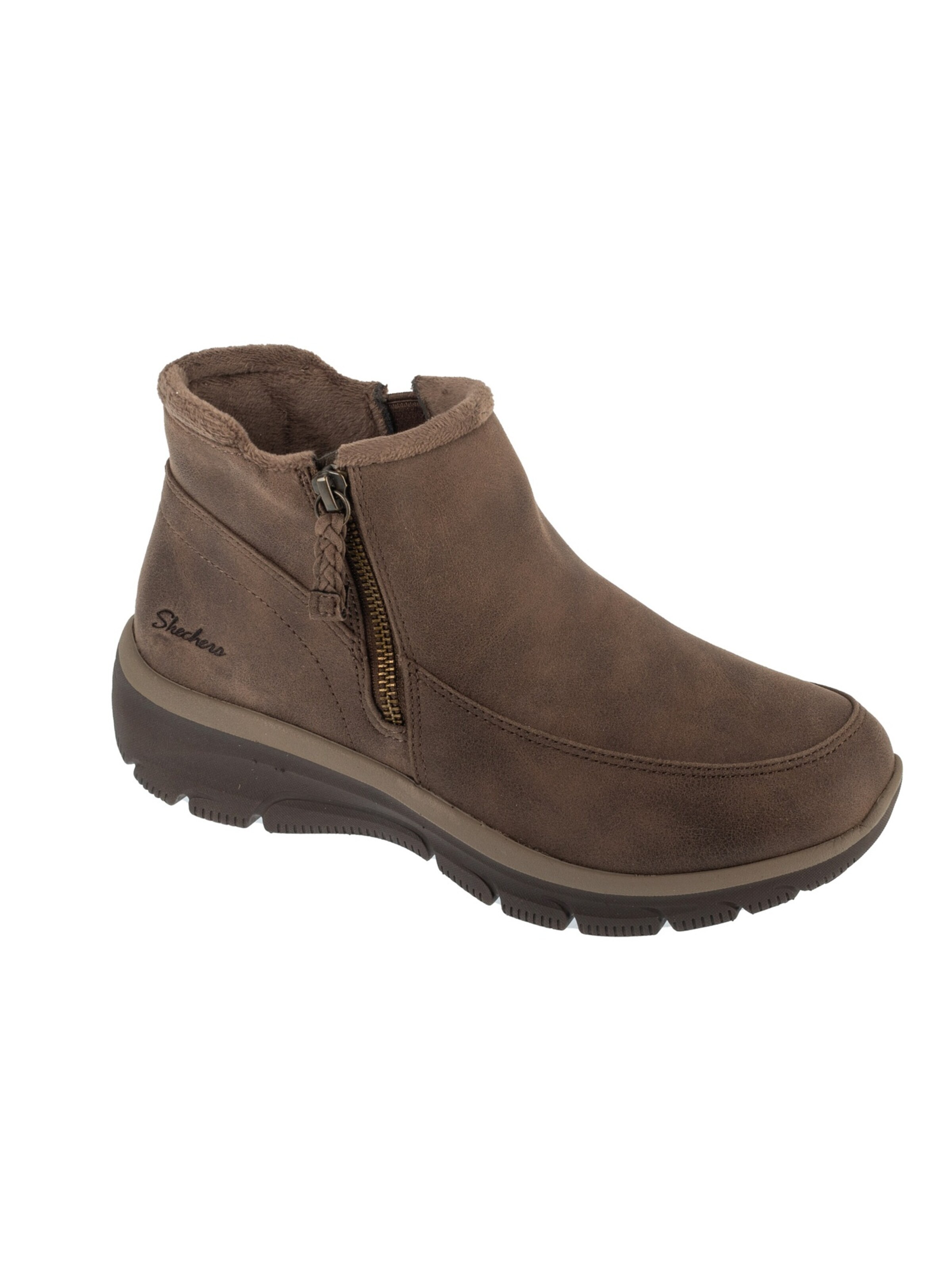 SKECHERS Boots 'Skechers Easy Going - Into Fall' in Brown: front