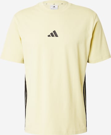 ADIDAS SPORTSWEAR Функциональная футболка в Желтый: спереди