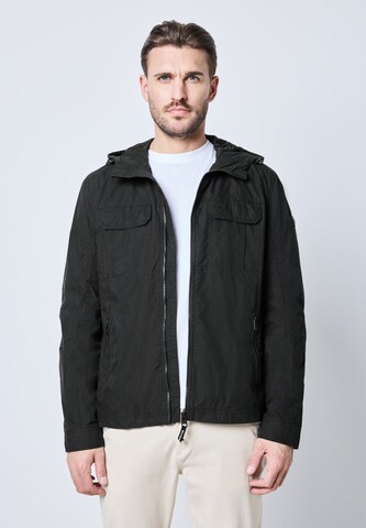 Street One MEN Übergangsjacke in Schwarz: Vorderseite