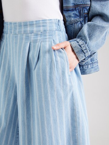 Wide Leg Jean 'OBJELSIE' OBJECT en bleu
