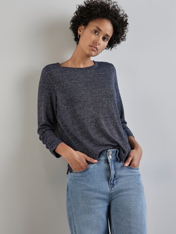 STREET ONE Shirt in Blau: Vorderseite