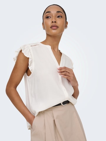 ONLY Blouse 'ONLROSELLA' in Wit