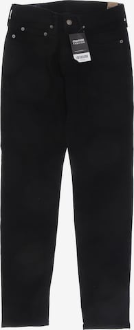 Abercrombie & Fitch Jeans 28 in Schwarz: predná strana