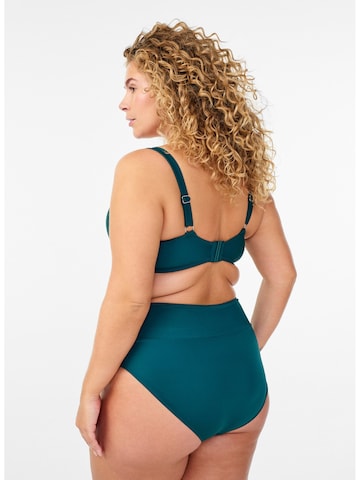 Swim by Zizzi Bikinibroek 'STINA' in Groen