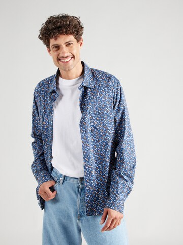 BLENDSlim Fit Košulja - plava boja: prednji dio