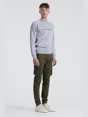 Denim Project Regular Fit Sweatshirt in Grau