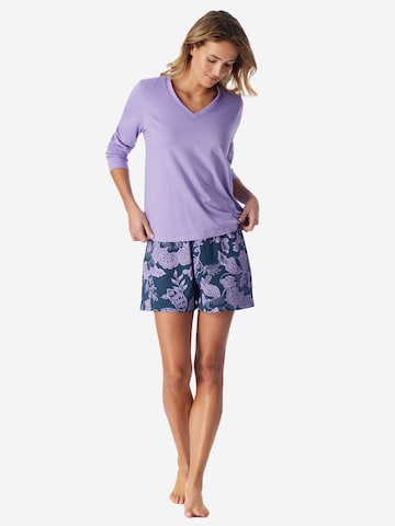 SCHIESSER Slaapshirt ' Mix Relax ' in Lila