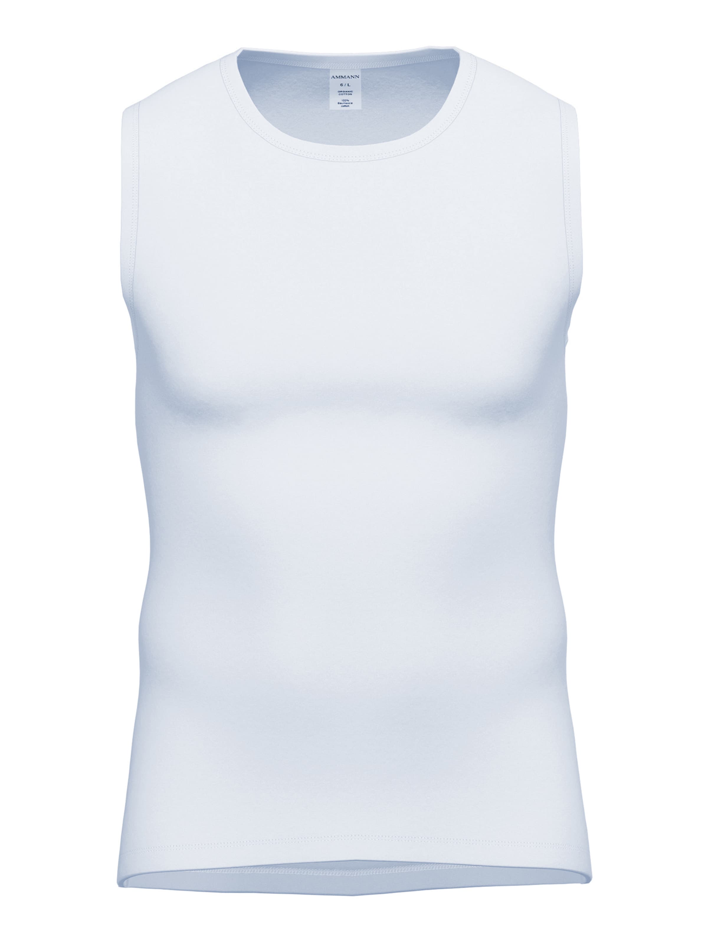 Maillot de corps ' Premium Feinripp ' Ammann en blanc