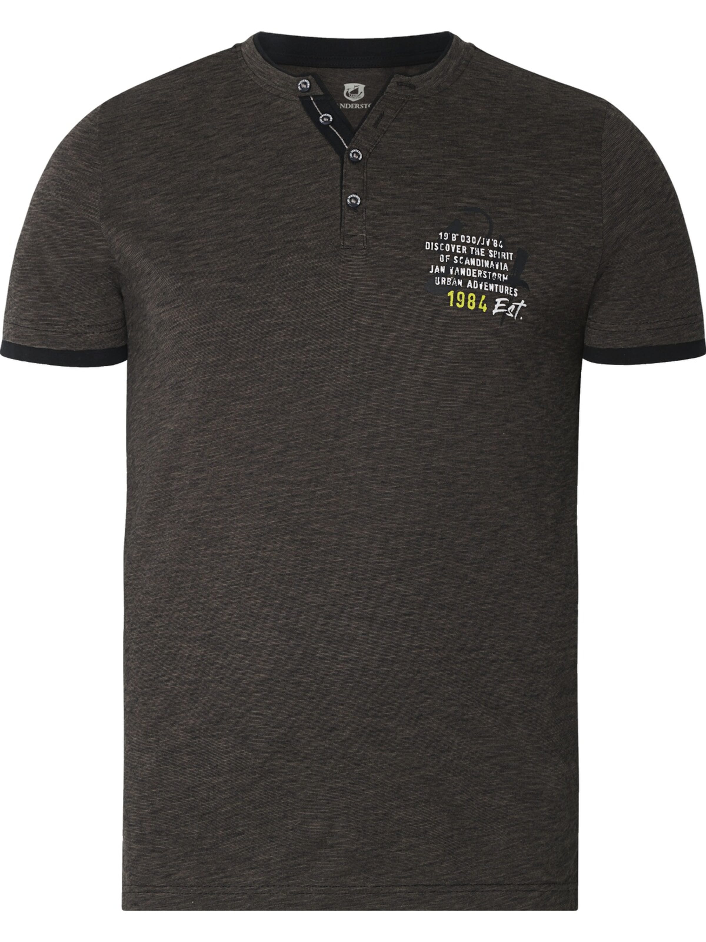 Jan Vanderstorm Shirt ' Seppor ' in Black: front