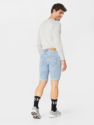 River Island Slimfit Džíny 'SHAGGY' – modrá