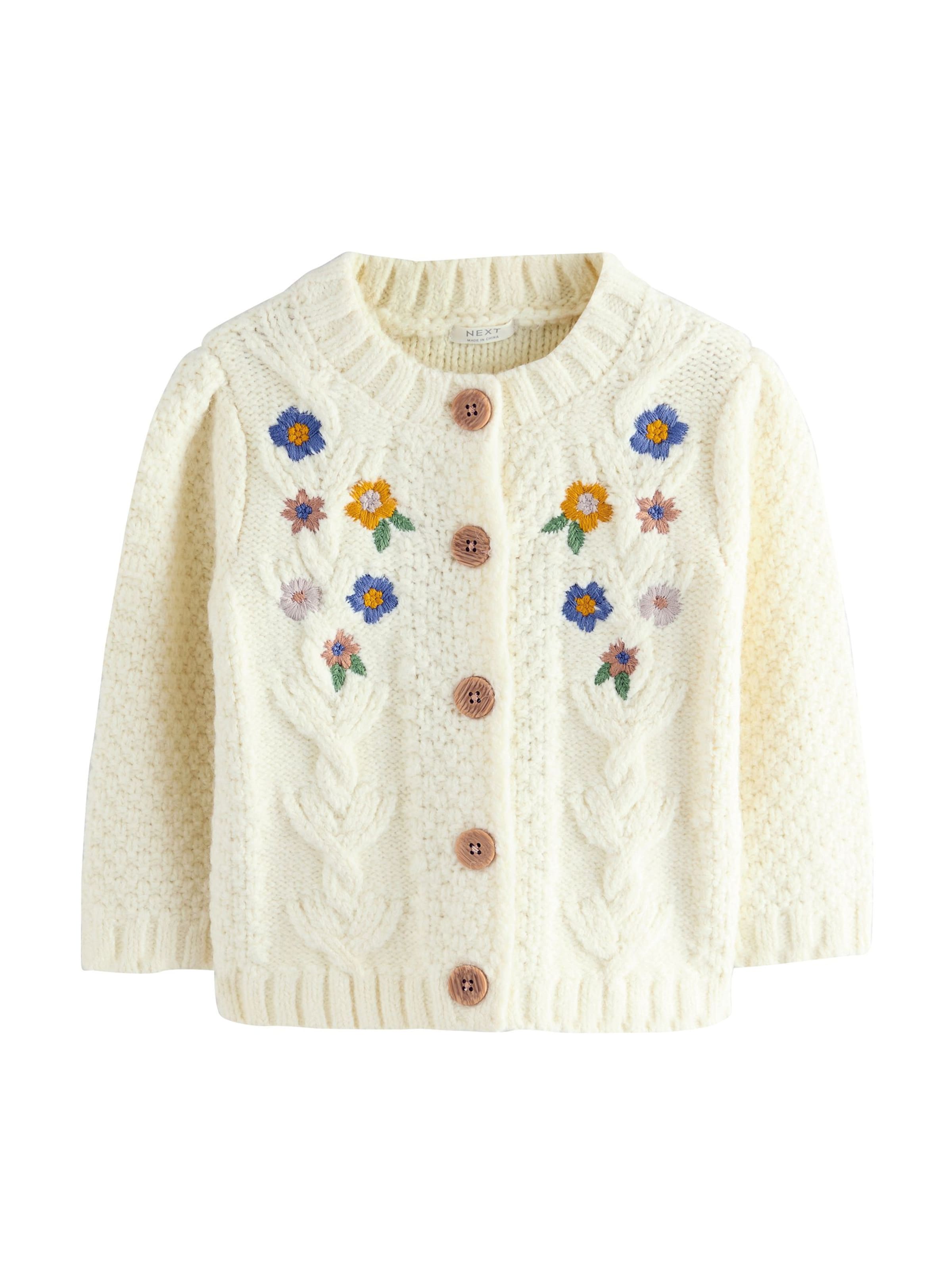 Next Cardigan i beige: forside