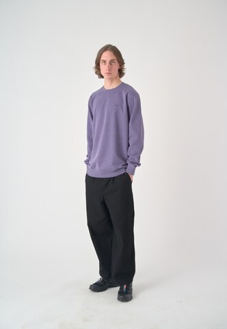 Cleptomanicx Sweatshirt 'Ligull' in Purple