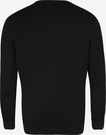 Jack & Jones Plus Sweater in Black