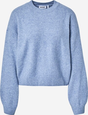 WEEKDAY Sweater 'Aggie' in Blue: front