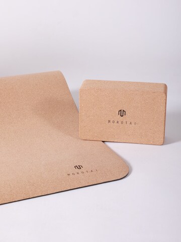 MOROTAI Yoga Block 'JIZOKU' in Beige