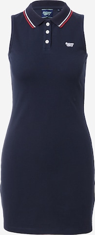 Superdry Šaty - Modrá: predná strana