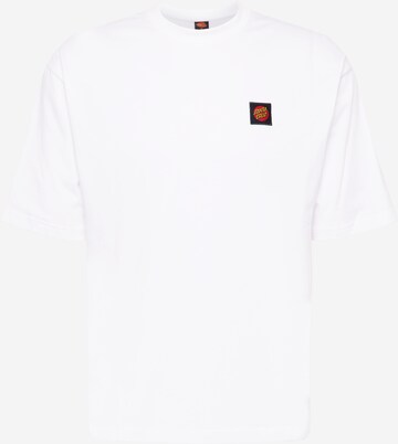 Santa Cruz T-Shirt in Wit: voorkant