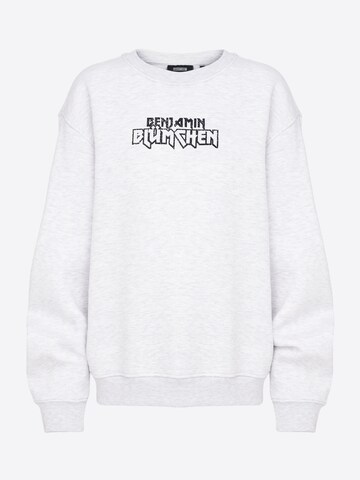 ABOUT YOU x StayKid - Sweatshirt 'TÖRÖÖÖ' em cinzento: frente