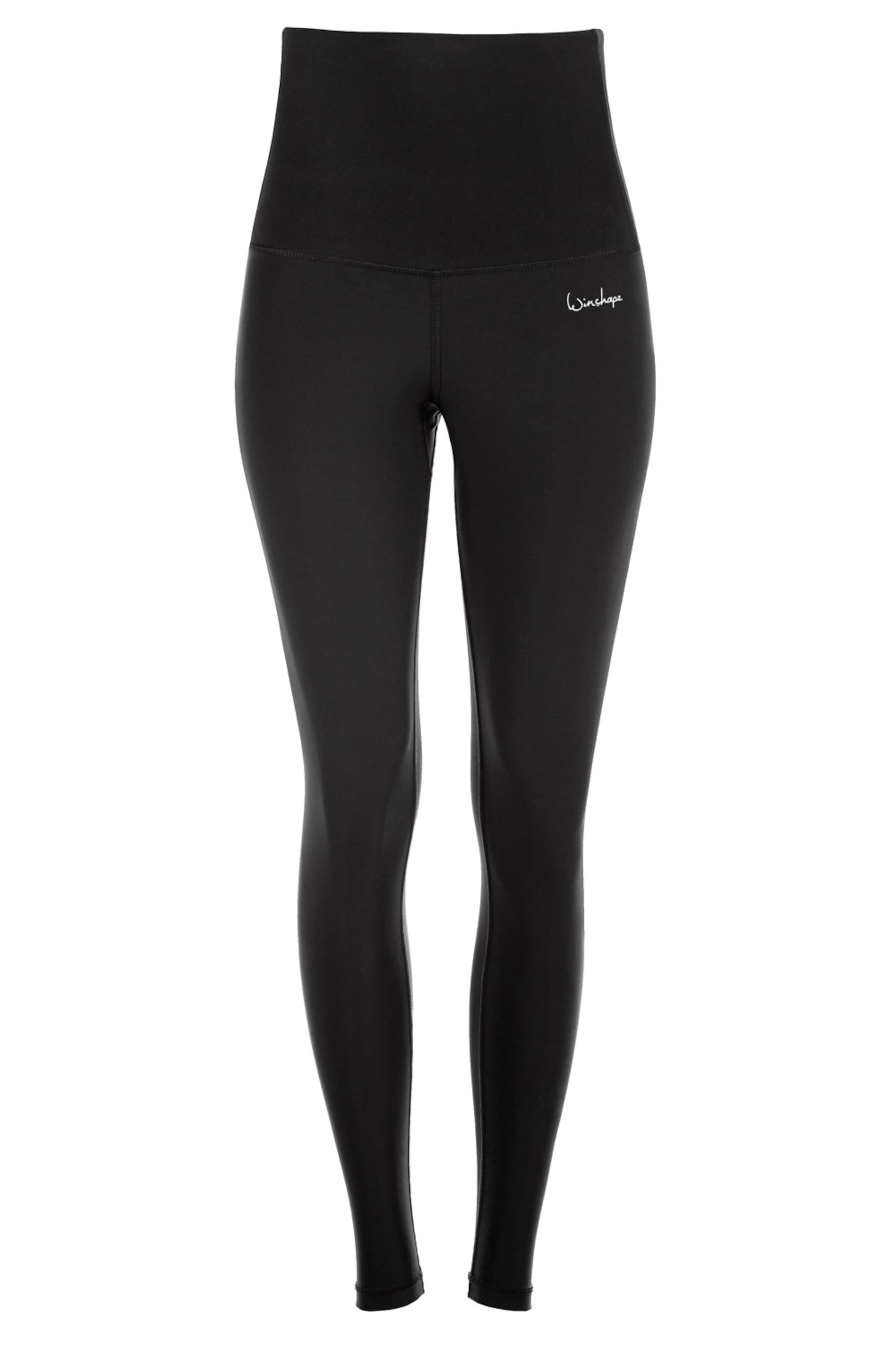 Coupe slim Pantalon de sport 'Hwl102' Winshape en noir : devant