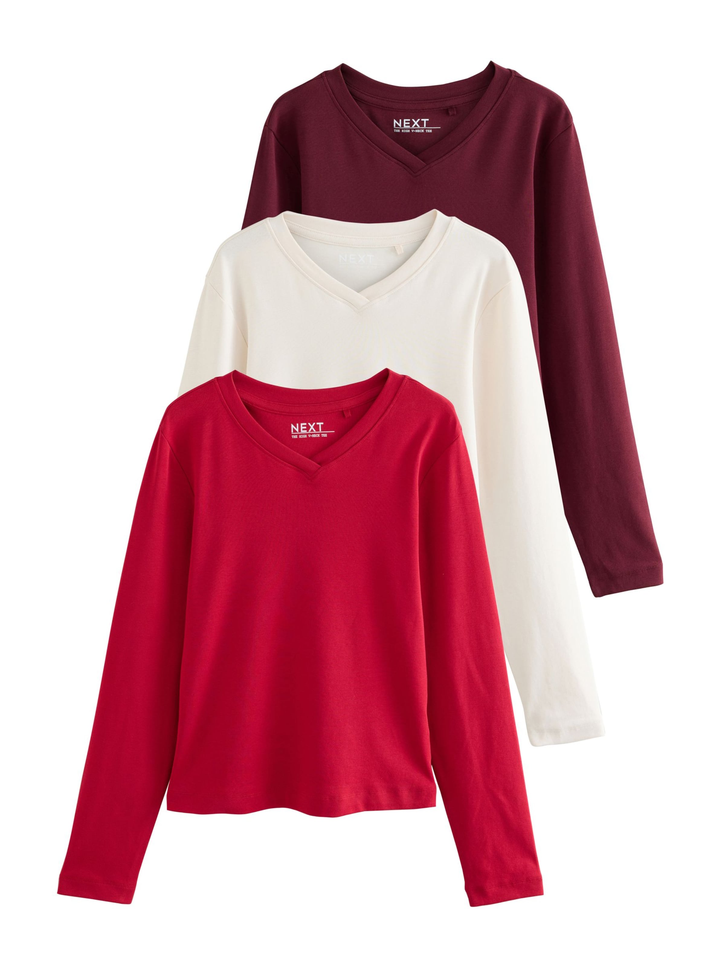 T-shirt Next en rouge : devant