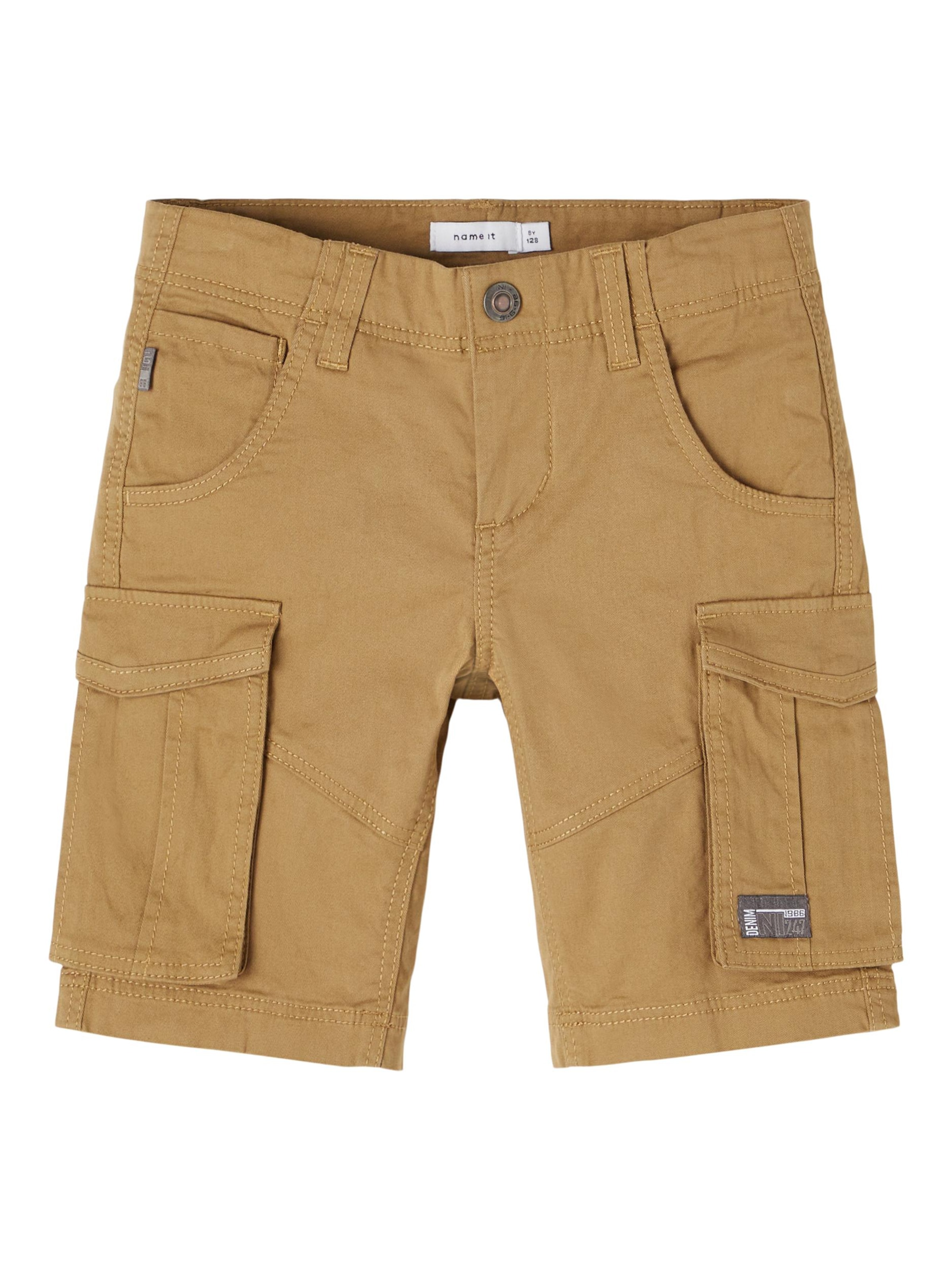 NAME IT Штаны 'Ryan' в Бежевый: спереди