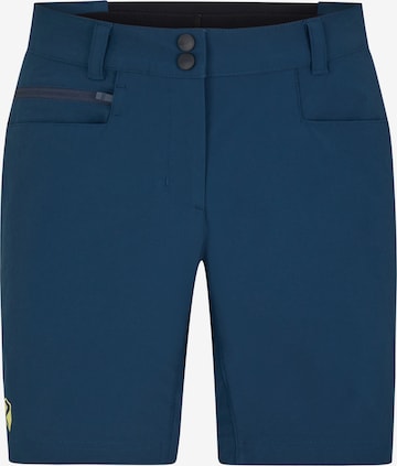 ZIENER Regular Workout Pants 'NEJA' in Blue: front