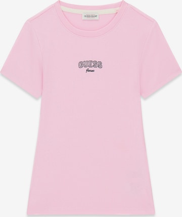 rožinė GUESS JEANS Marškinėliai: priekis