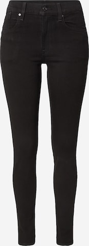 G-STAR Skinny Farkut 'Lhana' värissä musta: etupuoli