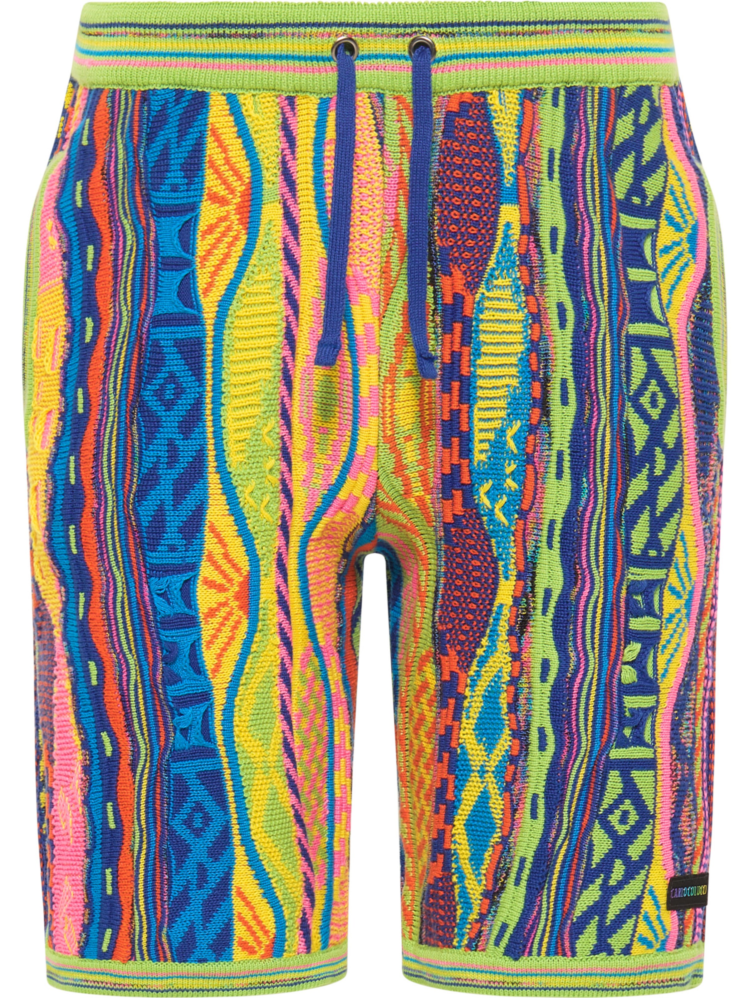 Carlo Colucci Hose 'Cucuzza' in Mischfarben: Vorderseite